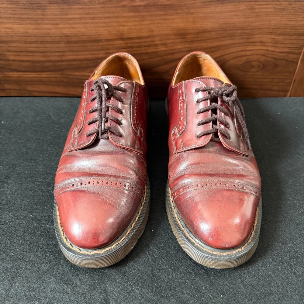 Loake X Dr Martens Men’s Oxford Shoes US Size 10 UK 9 Made In England - Picture 2 of 11